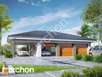 Проект дома ARCHON+ Г23 - Трехместный гараж 