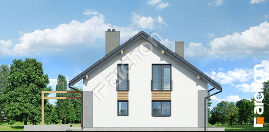 Бочний фасад Будинок в аурорах 7 (А)