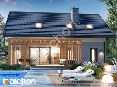 Проект дома ARCHON+ Дом в аурорах 7 (А) 