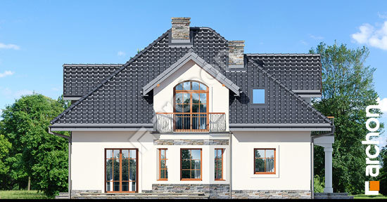 Бочний фасад Будинок в тим'яні 10 (П)