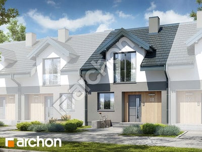 Проєкт будинку ARCHON+ Будинок в клематисах 2 (С) 