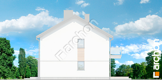 Бочний фасад Будинок в обліписі (Р2Б) вер.3