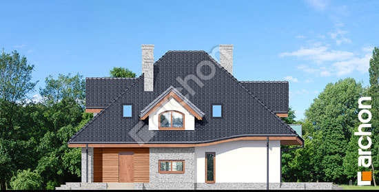 Боковой фасад Дом в зефирантесе 3