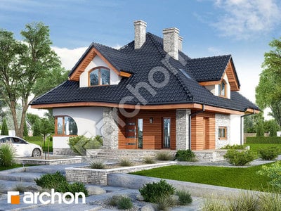 Проєкт будинку ARCHON+ Будинок в зефірантесі 3 