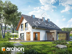 Проект будинку ARCHON+ Будинок в плантагінесах стилізація 3
