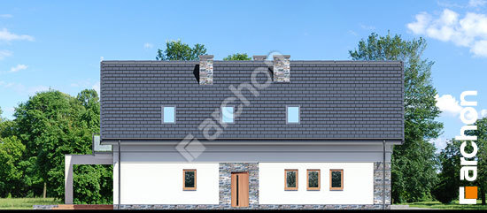 Бочний фасад Будинок в крокосміях (Г2)