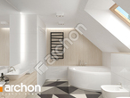 Проект будинку ARCHON+ Будинок в крокосміях (Г2) візуалізація ванни (візуалізація 3 від 3)