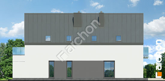 Бочний фасад Будинок в очитках (Г2)