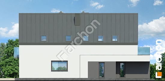 Боковой фасад Дом в очитках (Г2)