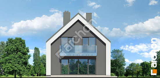 Дворовой фасад Дом в очитках (Г2)