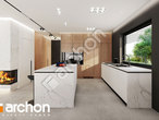 Проект будинку ARCHON+ Будинок в очитках (Г2) візуалізація кухні 1 від 2