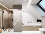 Проект дома ARCHON+ Дом в очитках (Г2) визуализация ванной (визуализация 3 вид 2)