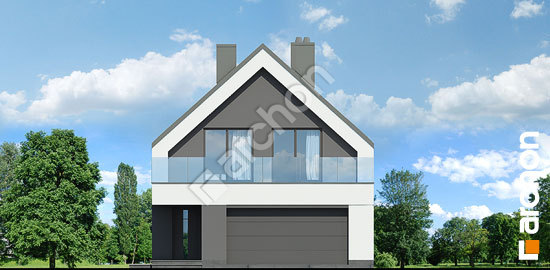 Передній фасад Будинок в очитках (Г2)