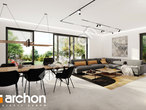 Проект будинку ARCHON+ Будинок в очитках (Г2) денна зона (візуалізація 1 від 4)