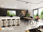 Проект дома ARCHON+ Дом в очитках (Г2) дневная зона (визуализация 1 вид 8)