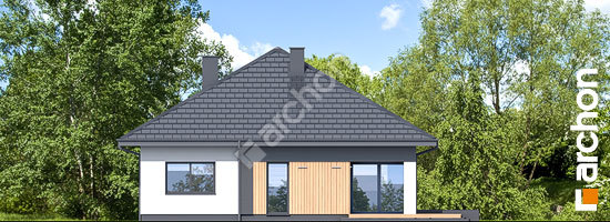 Дворовой фасад Дом в хакетиях 14 (ГЕ)