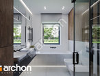 Проект дома ARCHON+ Дом в хакетиях 14 (ГЕ) визуализация ванной (визуализация 3 вид 3)