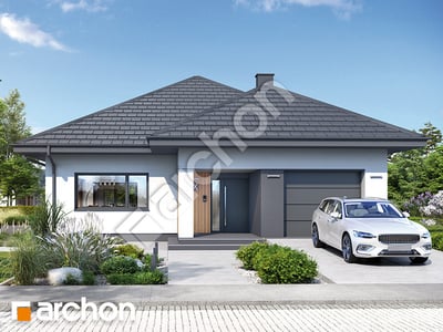 Проект дома ARCHON+ Дом в хакетиях 14 (ГЕ)