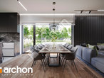 Проект будинку ARCHON+ Будинок в хакетіях 14 (ГЕ) денна зона (візуалізація 1 від 6)