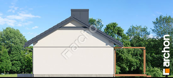 Боковой фасад Дом в коручках 2