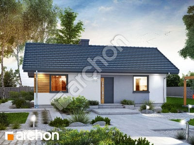 Проєкт будинку ARCHON+ Будинок в коручках 2 