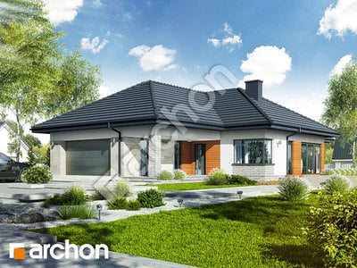 Проект дома ARCHON+ Дом в араукариях (Г2) Вид 2