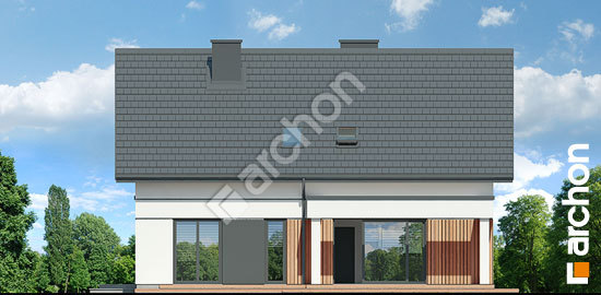 Дворовой фасад Дом в переломнике (Г2)