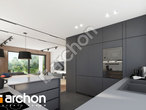 Проект будинку ARCHON+ Будинок в переломнику (Г2) візуалізація кухні 1 від 2