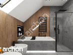 Проект будинку ARCHON+ Будинок в переломнику (Г2) візуалізація ванни (візуалізація 3 від 3)