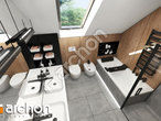 Проект дома ARCHON+ Дом в переломнике (Г2) визуализация ванной (визуализация 3 вид 4)