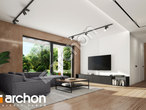 Проект будинку ARCHON+ Будинок в переломнику (Г2) денна зона (візуалізація 1 від 5)