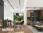 Проект будинку ARCHON+ Будинок в переломнику (Г2) денна зона (візуалізація 1 від 6)