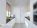 Проект дома ARCHON+ Дом в изопируме (Г2) визуализация кухни 1 вид 1
