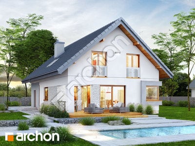 Проект дома ARCHON+ Дом в изопируме (Г2) Вид 2