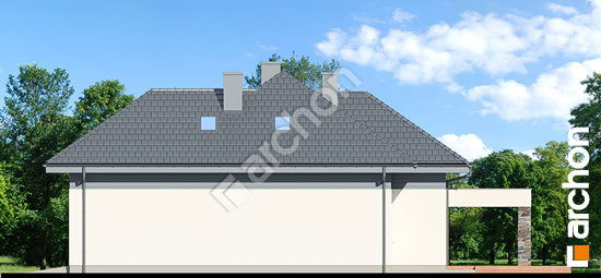 Боковой фасад Дом в мачейках 2 (Г2)