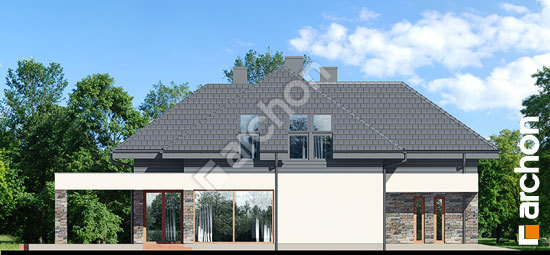 Боковой фасад Дом в мачейках 2 (Г2)