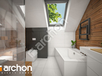 Проект будинку ARCHON+ Будинок в мачейках 2 (Г2) візуалізація ванни (візуалізація 3 від 1)