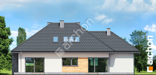 Дворовой фасад Дом под красной рябиной (ГМН) вер.2