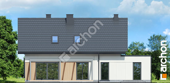 Дворовой фасад Дом в кортадериях (Г)