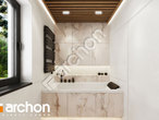 Проект дома ARCHON+ Дом в баллотах визуализация ванной (визуализация 3 вид 2)