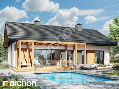 Проєкт будинку ARCHON+ Будинок в баллотах 