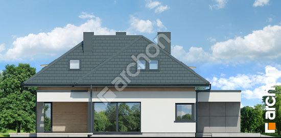 Бочний фасад Будинок в підсніжниках 14 (Г2)