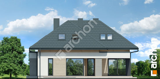 Дворовий фасад Будинок в підсніжниках 14 (Г2)