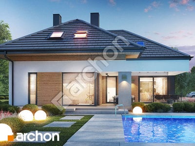 Проєкт будинку ARCHON+ Будинок в підсніжниках 14 (Г2) 