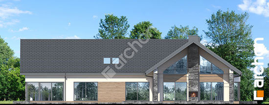 Бочний фасад Будинок в герберах 2 (Е)