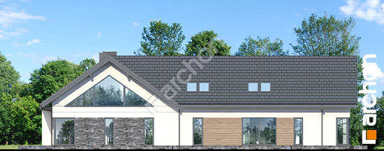 Бочний фасад Будинок в герберах 2 (Е)