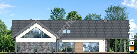 Дворовий фасад Будинок в герберах 2 (Е)