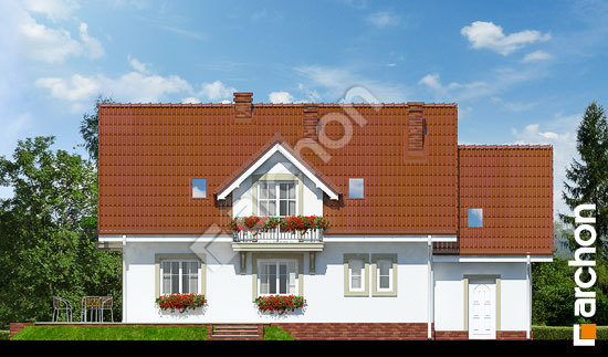 Дворовой фасад Дом в вербене 7 вер.2