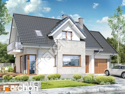 Проєкт будинку ARCHON+ Будинок в ананасах (Н) вер.2 