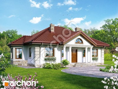 Проект дома ARCHON+ Дом под красной рябиной 6 вер. 2 